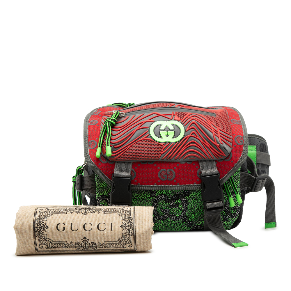 Pre-Loved Gucci Small GG Nylon Backpack - Picture 9 of 9